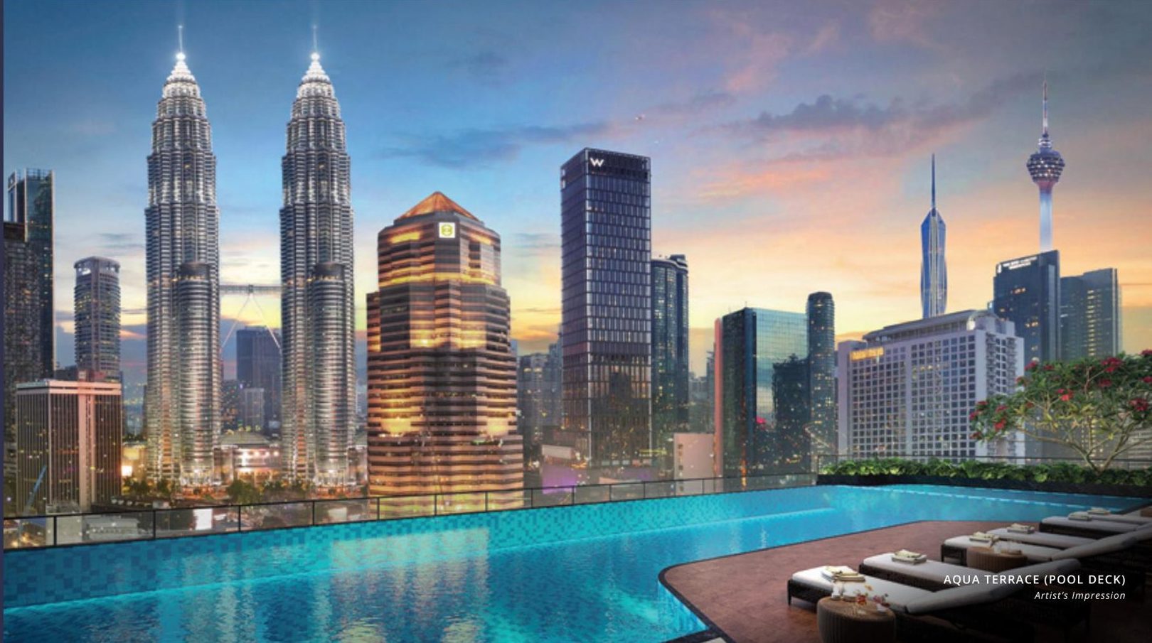 Sutera Suites swimming pool