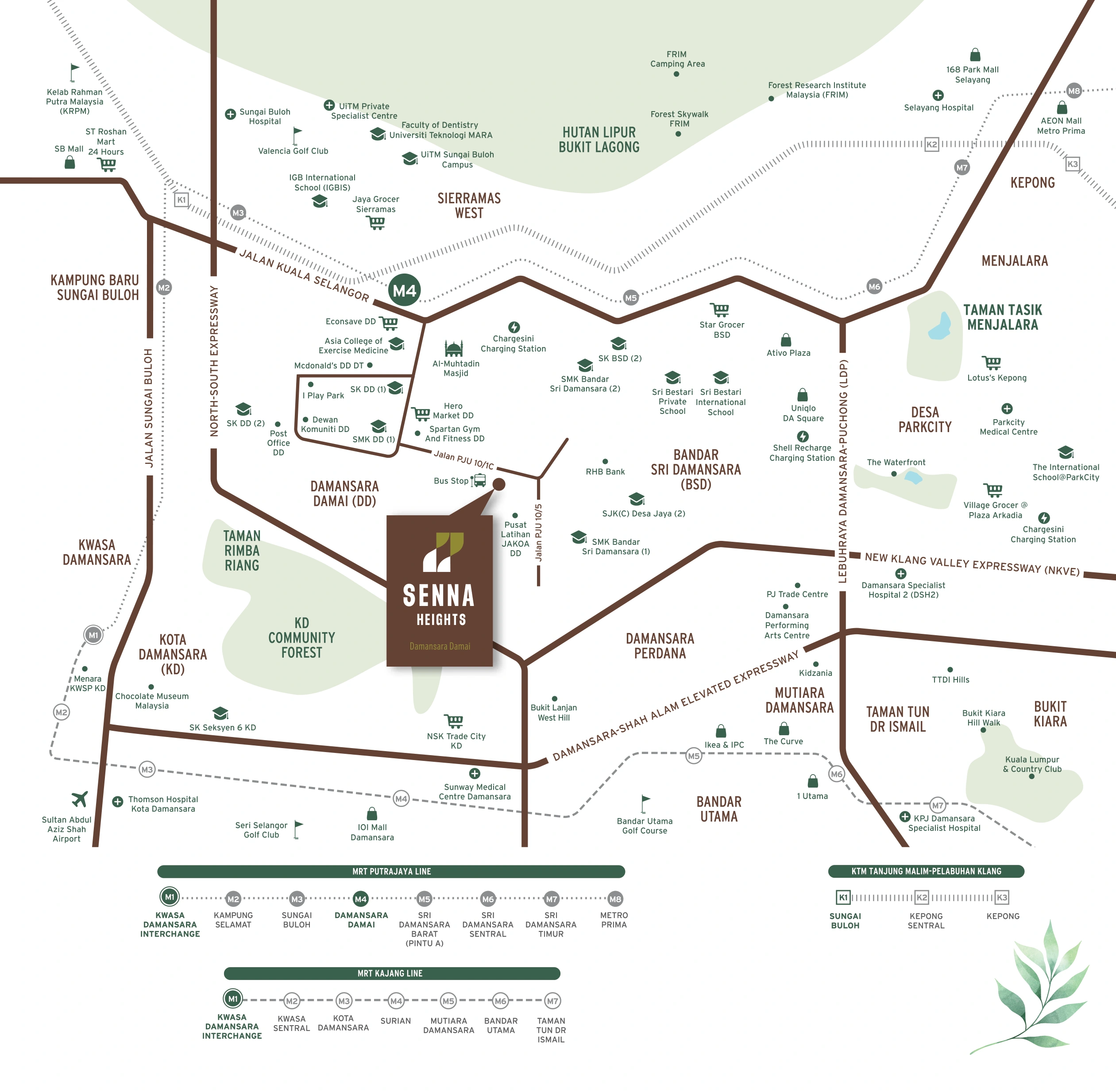 Senna Heights Location map