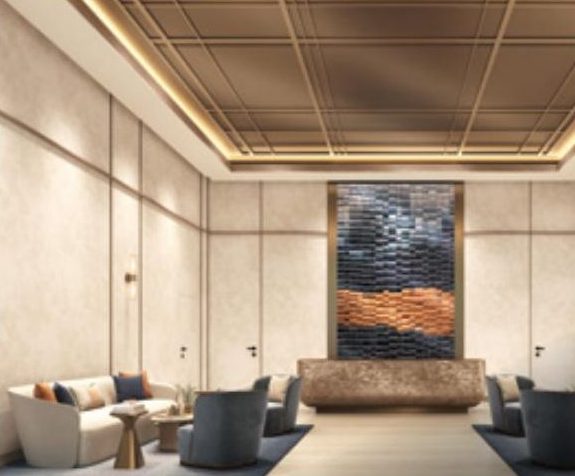 Sutera Suites interior lounge